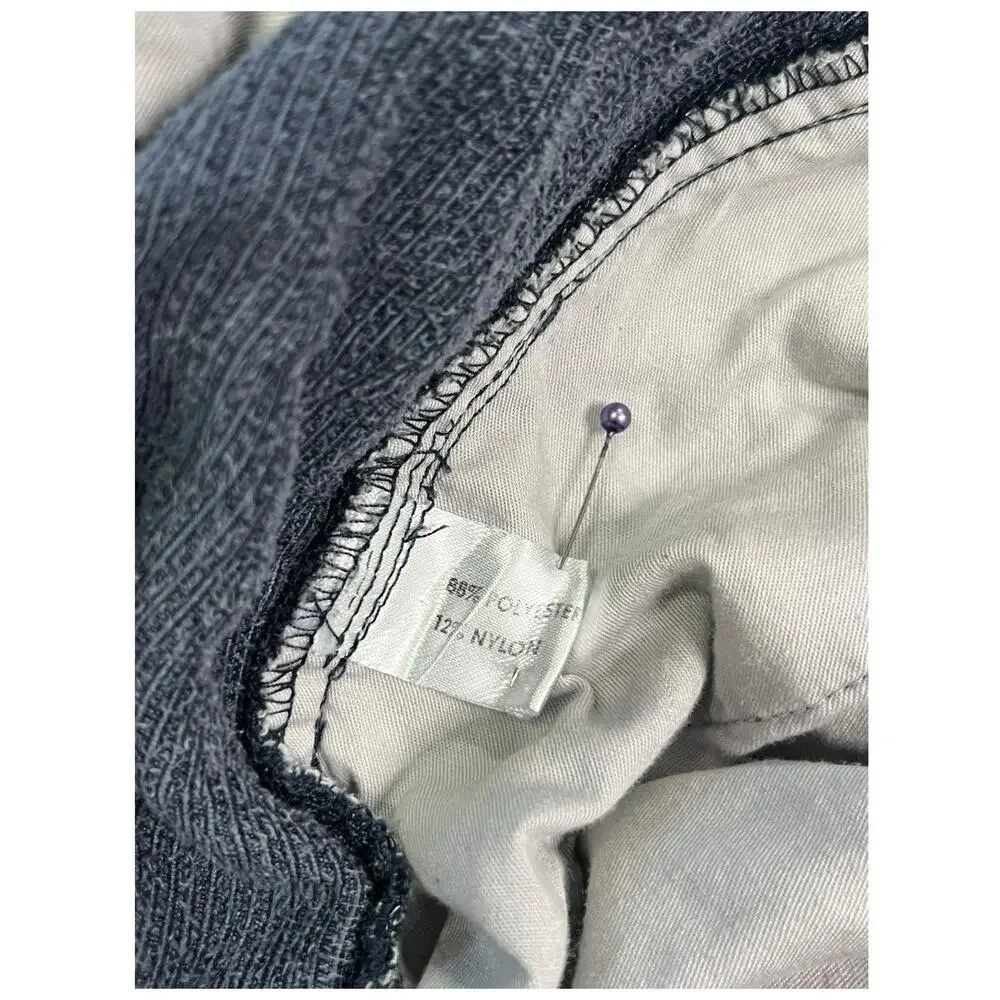 Peter Millar Nanoluxe Pants Mens 36 Blue Corduroy Flat Front Casual Preppy